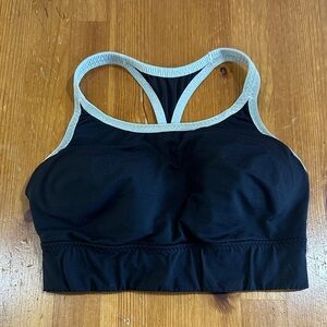 Athleta Black and gray  Sports Bra